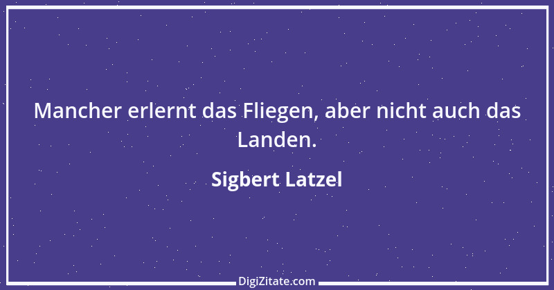 Zitat von Sigbert Latzel 284