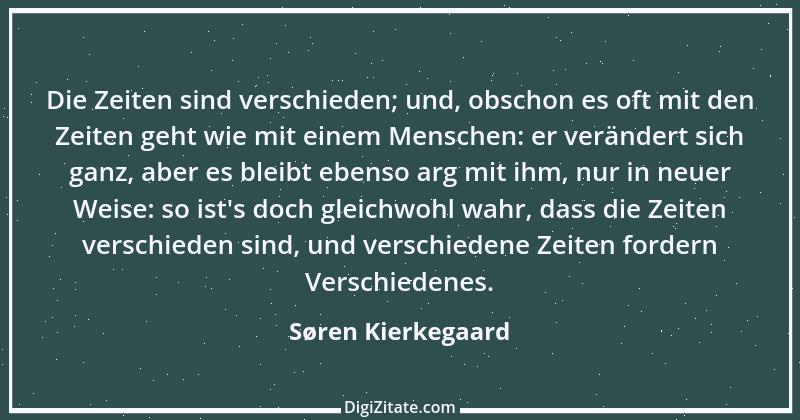 Zitat von Søren Kierkegaard 118