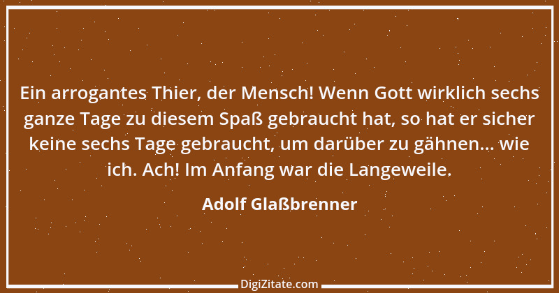 Zitat von Adolf Glaßbrenner 5