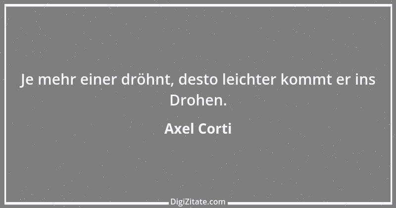 Zitat von Axel Corti 1