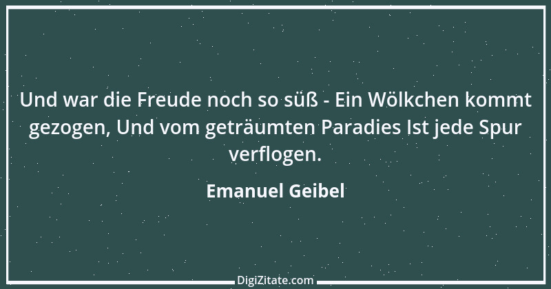 Zitat von Emanuel Geibel 148