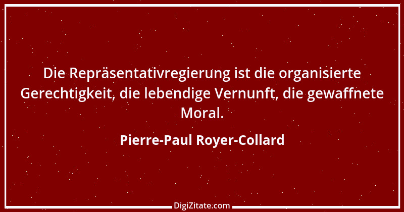 Zitat von Pierre-Paul Royer-Collard 2