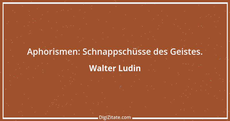 Zitat von Walter Ludin 1293