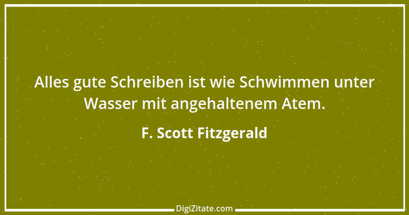 Zitat von F. Scott Fitzgerald 14