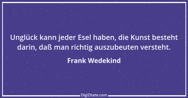 Zitat von Frank Wedekind 24