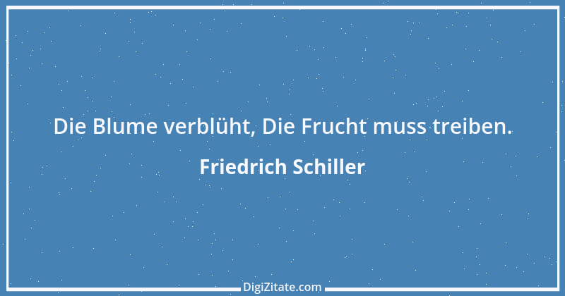 Zitat von Friedrich Schiller 1893