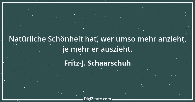 Zitat von Fritz-J. Schaarschuh 110