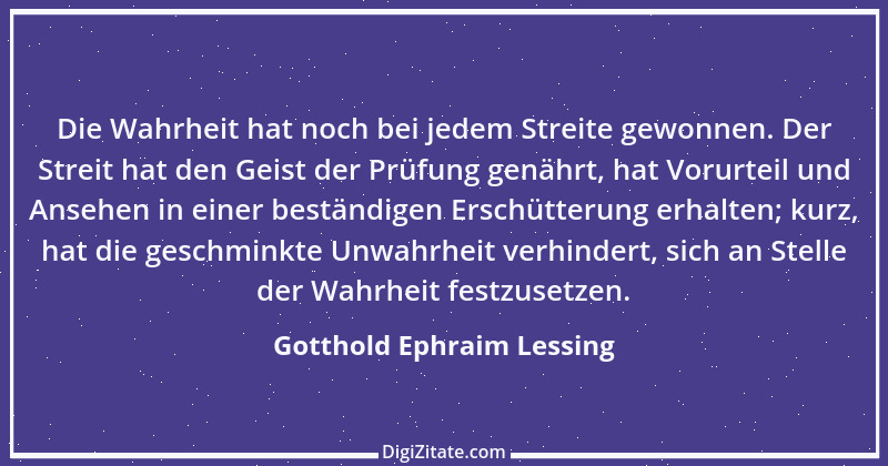 Zitat von Gotthold Ephraim Lessing 298