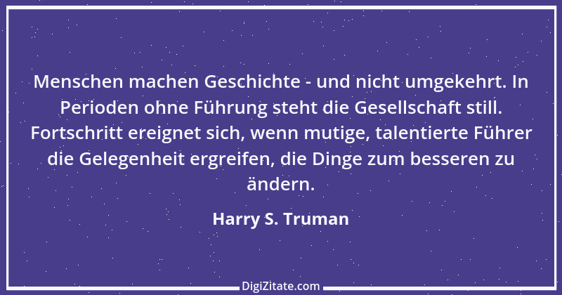 Zitat von Harry S. Truman 2