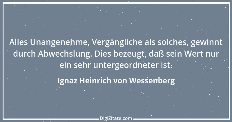 Zitat von Ignaz Heinrich von Wessenberg 9