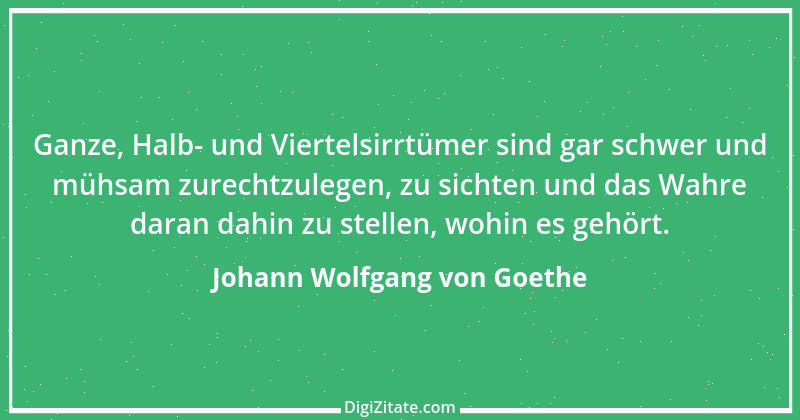 Zitat von Johann Wolfgang von Goethe 2376