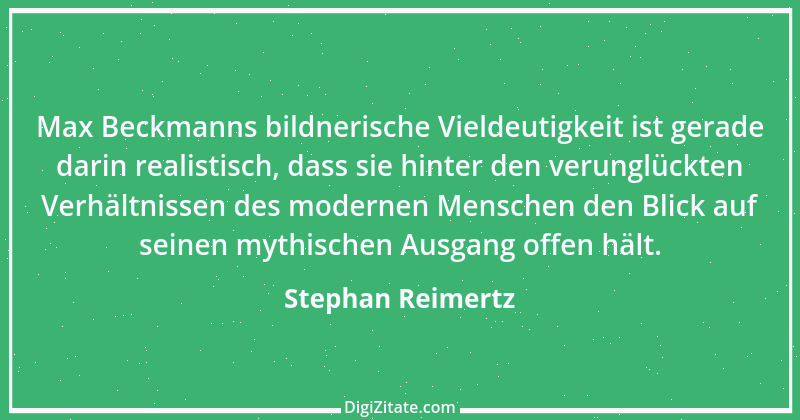 Zitat von Stephan Reimertz 5