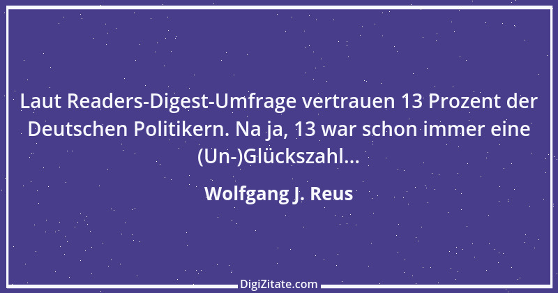 Zitat von Wolfgang J. Reus 216