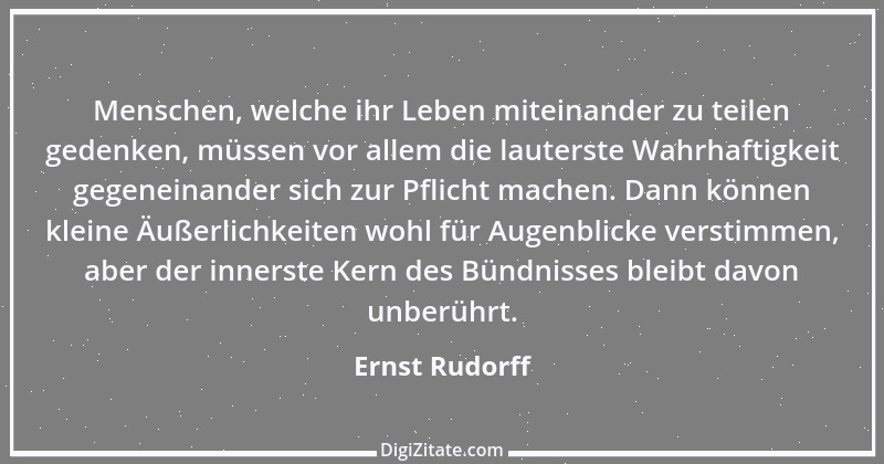 Zitat von Ernst Rudorff 1