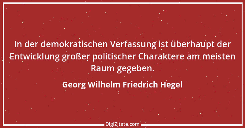 Zitat von Georg Wilhelm Friedrich Hegel 83