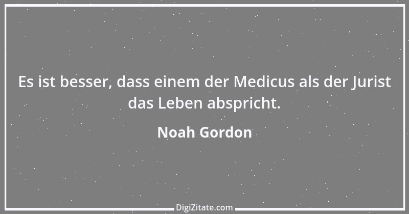 Zitat von Noah Gordon 2