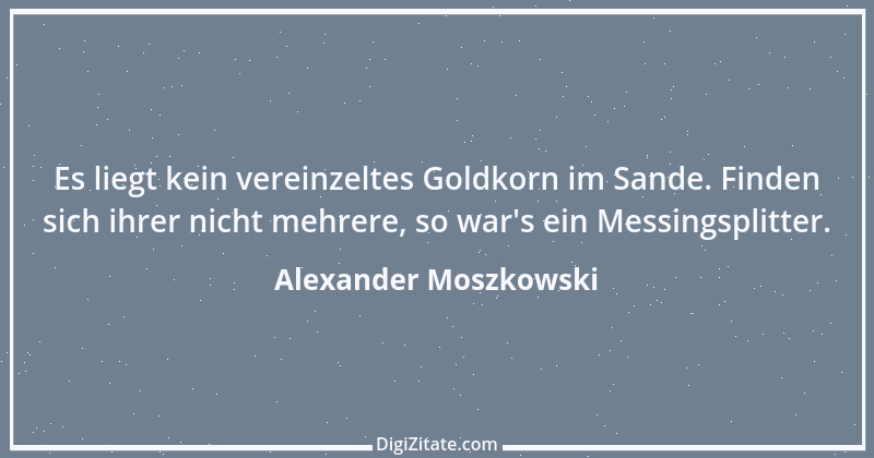 Zitat von Alexander Moszkowski 23