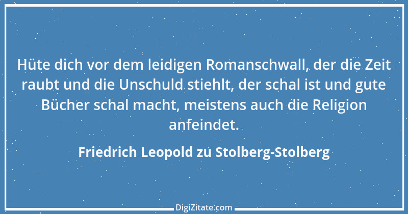 Zitat von Friedrich Leopold zu Stolberg-Stolberg 4