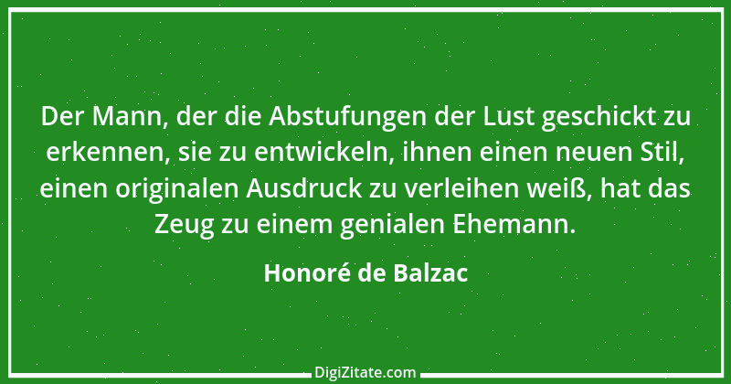 Zitat von Honoré de Balzac 507