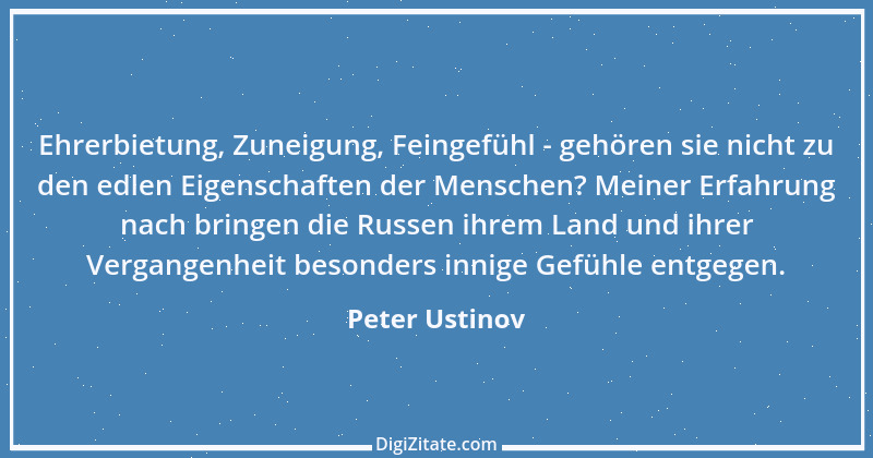 Zitat von Peter Ustinov 65