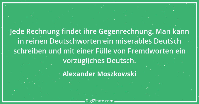 Zitat von Alexander Moszkowski 24