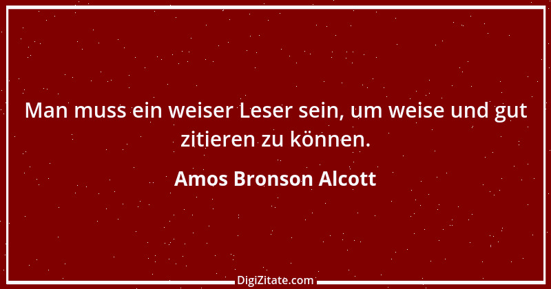 Zitat von Amos Bronson Alcott 10