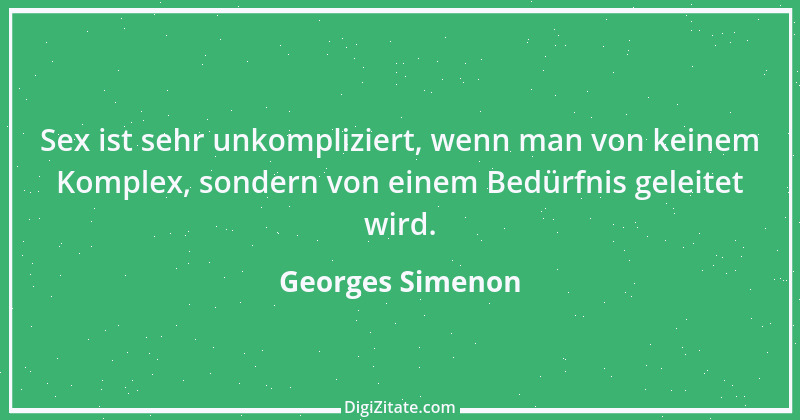 Zitat von Georges Simenon 5