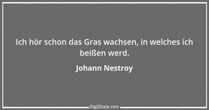 Zitat von Johann Nestroy 27