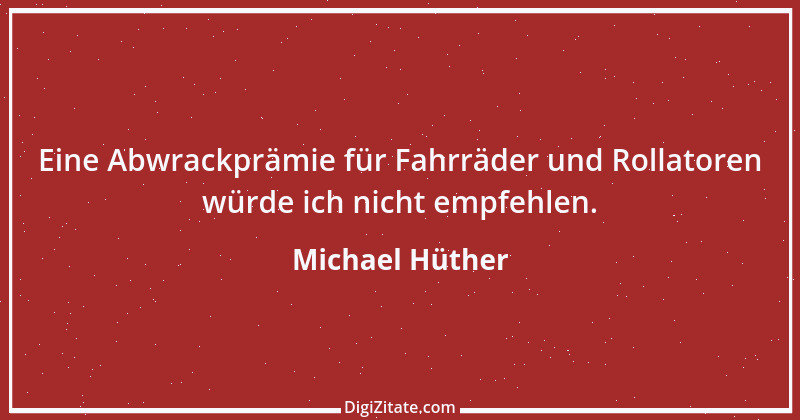 Zitat von Michael Hüther 2