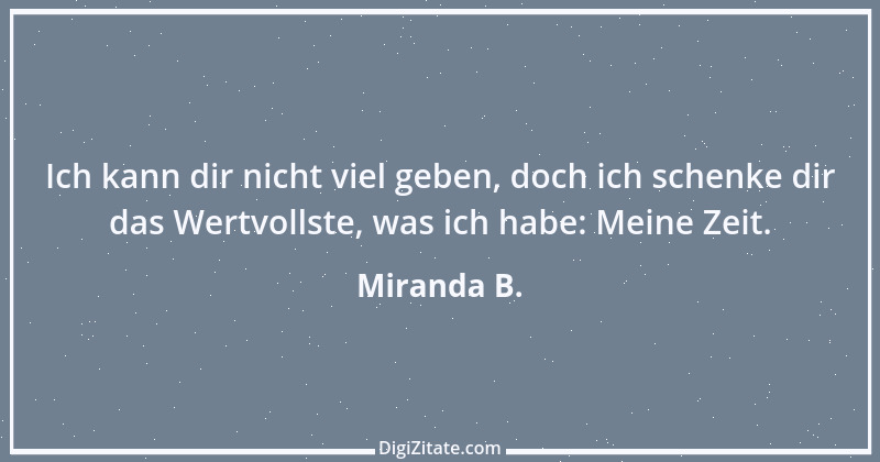 Zitat von Miranda B. 1