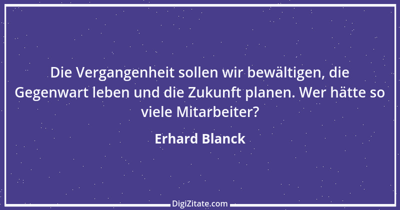 Zitat von Erhard Blanck 1935