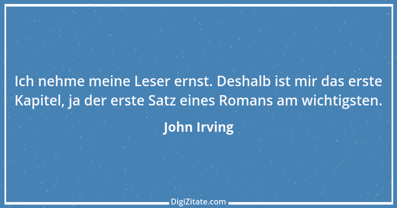 Zitat von John Irving 2