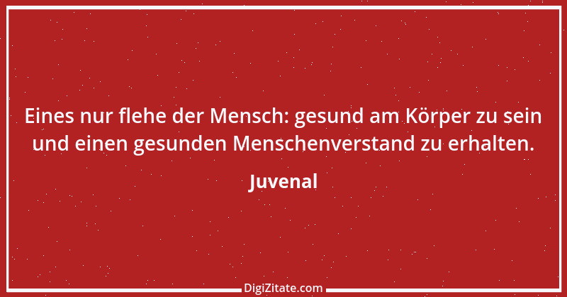 Zitat von Juvenal 53