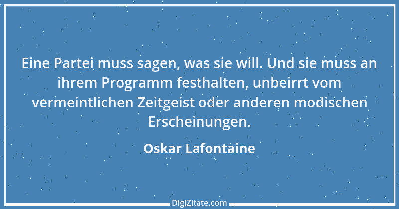 Zitat von Oskar Lafontaine 109