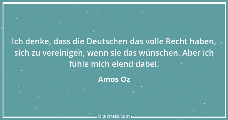 Zitat von Amos Oz 1