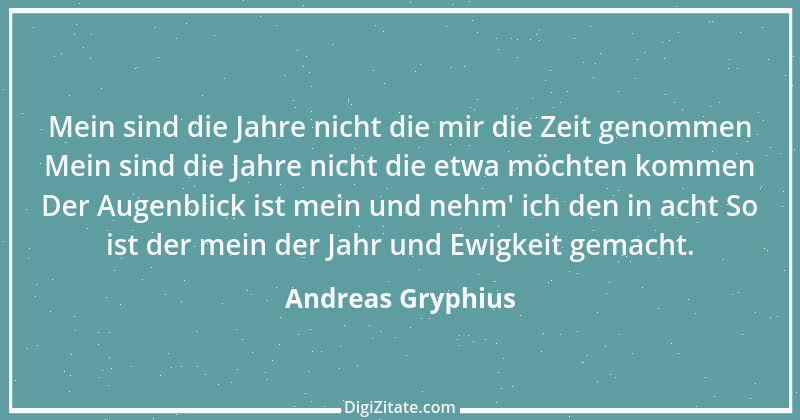 Zitat von Andreas Gryphius 4