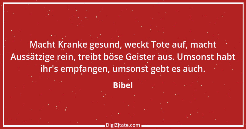 Zitat von Bibel 2416