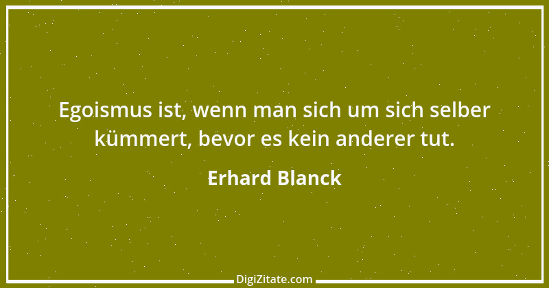 Zitat von Erhard Blanck 1936