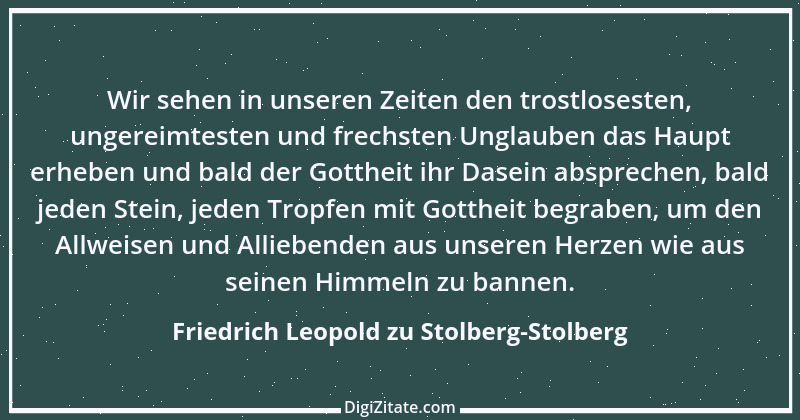 Zitat von Friedrich Leopold zu Stolberg-Stolberg 7