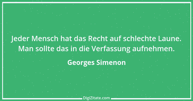 Zitat von Georges Simenon 7