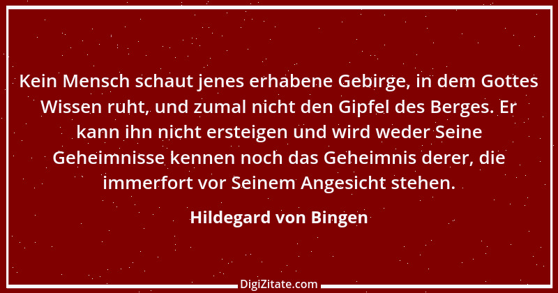 Zitat von Hildegard von Bingen 17