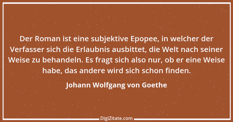 Zitat von Johann Wolfgang von Goethe 1381