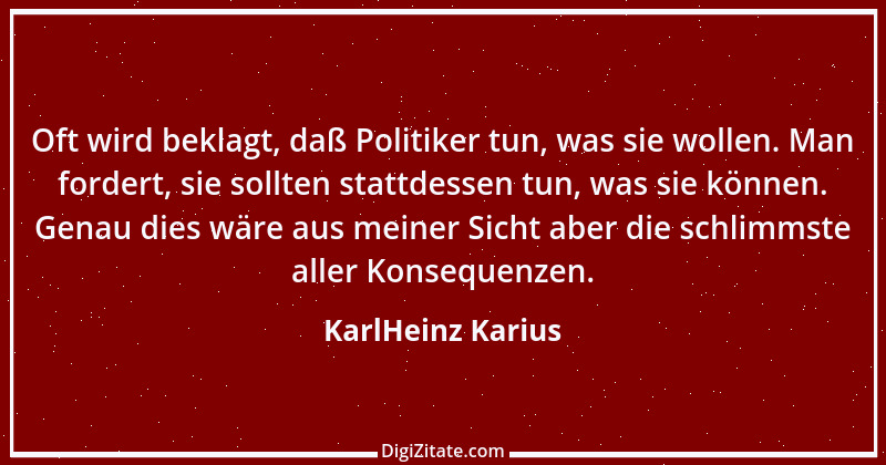 Zitat von KarlHeinz Karius 306