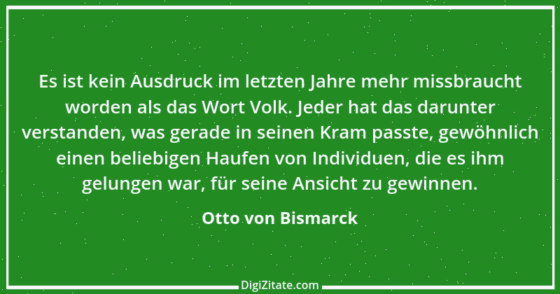 Zitat von Otto von Bismarck 79