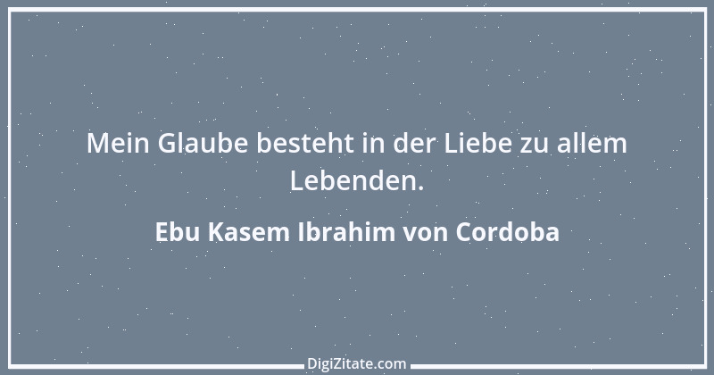 Zitat von Ebu Kasem Ibrahim von Cordoba 1