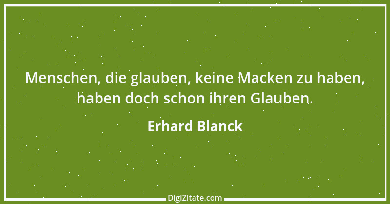 Zitat von Erhard Blanck 1937