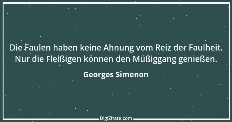 Zitat von Georges Simenon 8