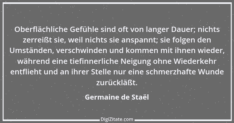 Zitat von Germaine de Staël 13