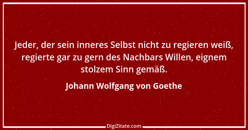 Zitat von Johann Wolfgang von Goethe 383