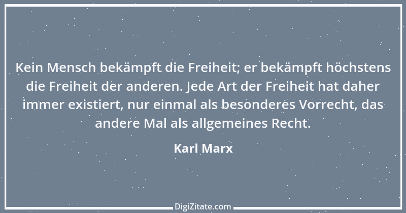 Zitat von Karl Marx 127